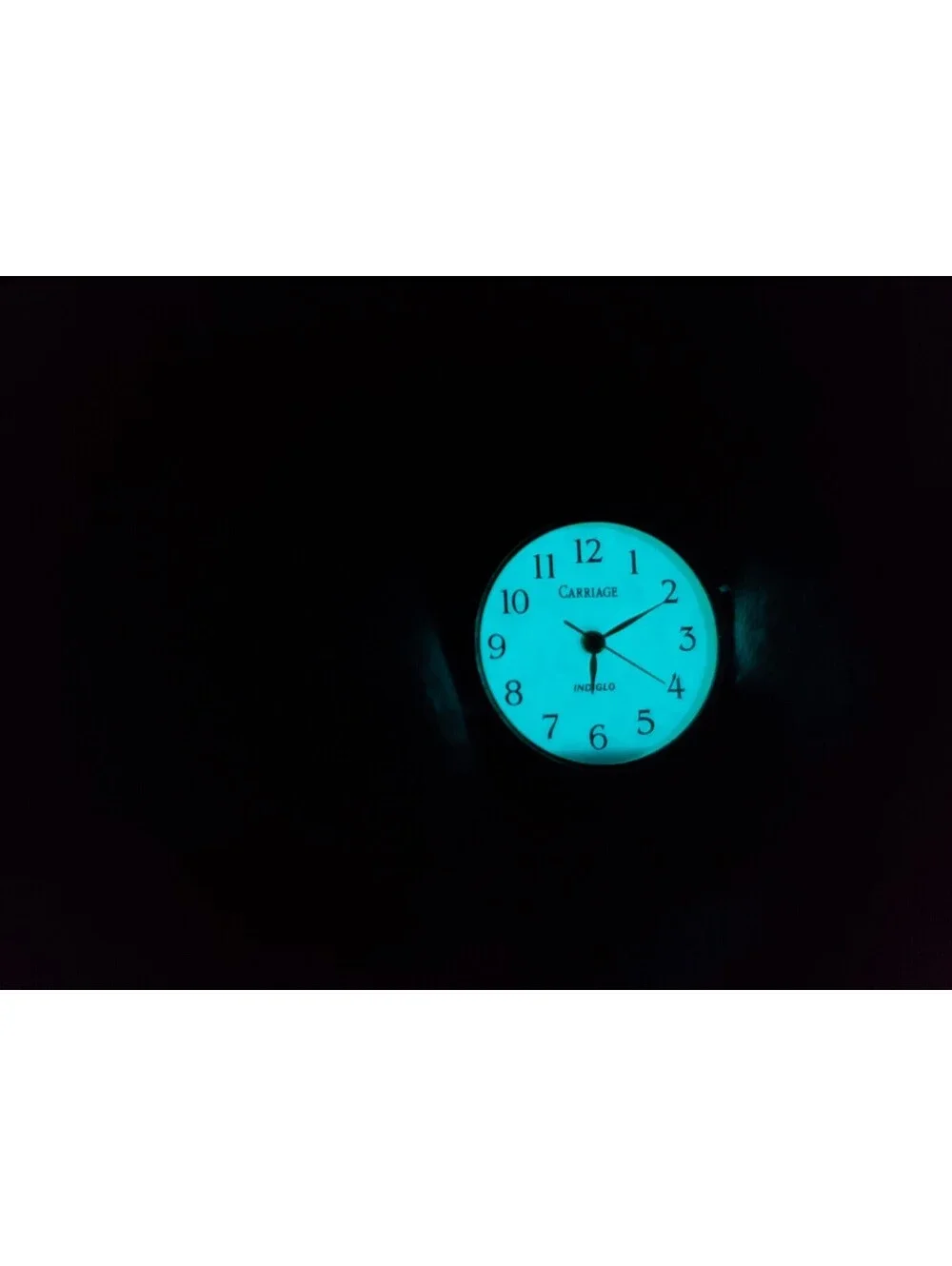 Carriage By Timex Indiglo Womens Watch New Battery Two-Tone White Dial 24mm